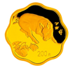 2007中国丁亥（猪）年梅花形金银纪念币
