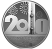 （2002年）庆祝中国上海申博成功金银纪念币1盎司银质纪念币